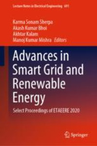 Advances in Smart Grid and Renewable Energy