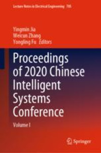 Proceedings of 2020 Chinese Intelligent Systems Conference