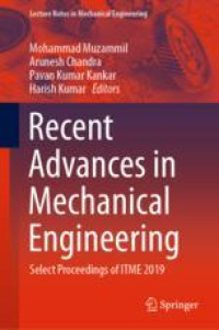 Recent Advances in Mechanical Engineering