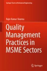 Quality Management Practices in MSME Sectors