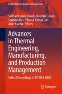 Advances in Thermal Engineering, Manufacturing, and Production Management