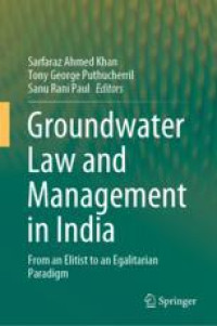 Groundwater Law and Management in India