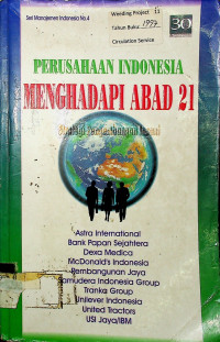 perusahaan indonesia menghadapi abad 21 : Strategi Pengembangan Insani