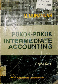 POKOK - POKOK INTERMEDIATE ACCOUNTING Edisi Ke-6