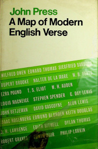 A Map of Modern English Verse