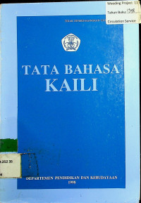 TATA BAHASA KAILI