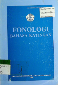 FONOLOGI BAHASA KATINGAN