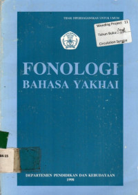 FONOLOGI BAHASA YAKHAI