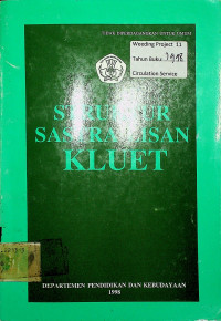 STRUKTUR SASTRA LISAN KLUET