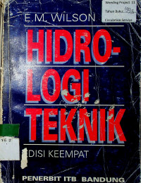 HIDROLOGI TEKNIK EDISI KEEMPAT