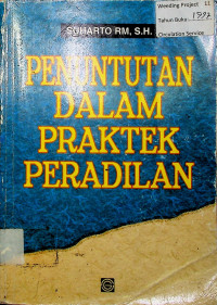 Penuntutan dalam praktek peradilan