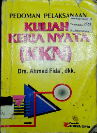 PEDOMAN PELAKSANAAN KULIAH KERJA NYATA ( KKN )