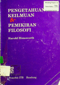 PENGETAHUAN KEILMUAN & PEMIKIRAN FILOSOFI