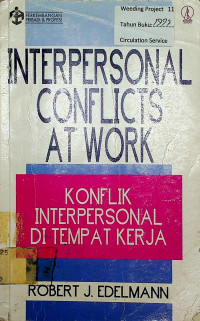 INTERNATIONAL CNFLICTS AT WORK: KONFLIK INTERNASIONAL DI TEMPAT KERJA