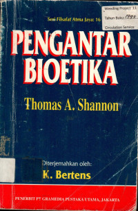 PENGANTAR BIOETIKA