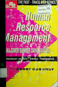 HUMAN RESOURCE MANAGEMENT: MANAJEMEN SUMBER DAYA MANUSIA