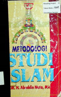 METODOLOGI STUDI ISLAM