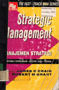 Strategic Management : MANAJEMEN STRATEGI