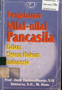 Penjabaran Nilai-Nilai Pancasila Dalam Sistem Hukum Indonesia