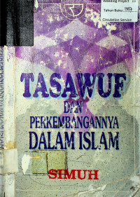 TASAWUF DAN PERKEMBANGAN DALAM ISLAM