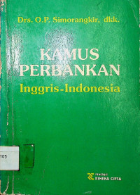 KAMUS PERBANKAN : Inggris-Indonesia