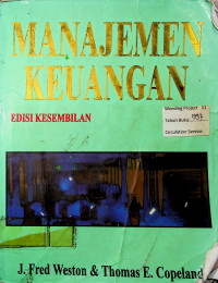 MANAJEMEN KEUANGAN, EDISI KESEMBILAN JILID 2