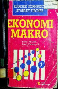 EKONOMI MAKRO EDISI KELIMA Buku Pertama