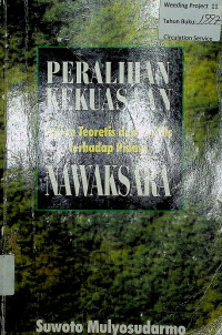 PERALIHAN KEKUASAAN Kajian Teoretis Dan Yuridis Terhadap Pidato NAWAKSARA