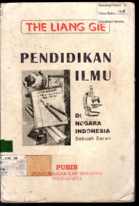 PENDIDIKAN ILMU DI NEGARA INDONESIA: Sebuah Saran