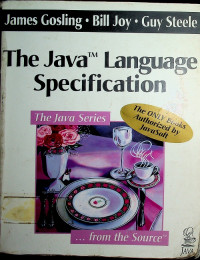 The JavaTM Language Specification