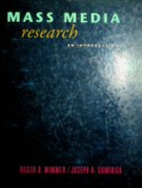 MASS MEDIA research : An Introduction , 5th Edition