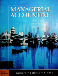 MANAGERIAL ACCOUNTING
