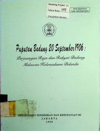 Puputan Badung 20 September 1906: Perjuangan Raja dan Rakyat Badung Melawan Kolonialisme Belanda