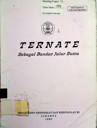 TERNATE: Sebagai Bandar Jalur Sutra