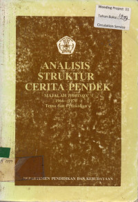 ANALISIS STRUKTUR CERITA PENDEK : MAJALAH HORISON 1996-1970 Tema dan Penokohan