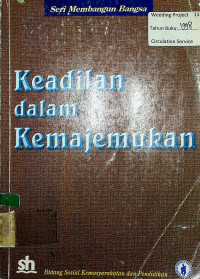 Keadilan dalam Kemajemukan