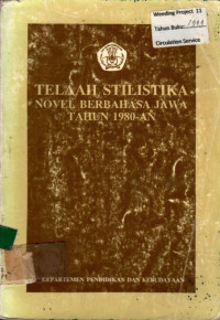 TELAAH STILISTIKA NOVEL BERBAHASA JAWA TAHUN 1980-AN