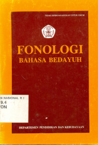 FONOLOGI BAHASA BEDAYUH 