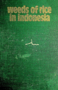 Weeds of rice in indonesia