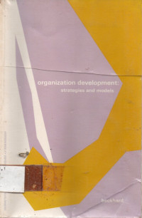 Organization development: Strategies and models