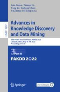 Advances in Knowledge Discovery and Data Mining: 26th Pacific-Asia Conference, PAKDD 2022, Chengdu, China, May 16–19, 2022, Proceedings, Part IIIac