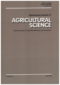 Indonesia Journal of AGRICULTURAL SCIENCE Vol. 20 No. 1, June 2019
