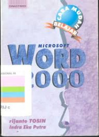 CARA MUDAH BELAJAR MICROSOFT ACCESS 2000