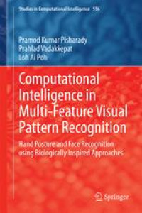 Computational Intelligence in Multi-Feature Visual Pattern Recognition; Hand Posture and Face Recognition using Biologically Inspired Approaches