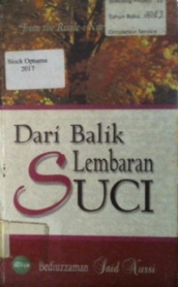 Dari Balik Lembaran Suci