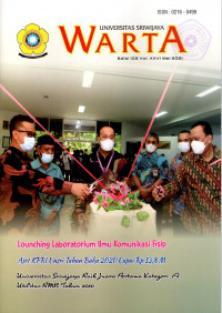 WARTA UNIVERSITAS SRIWIJAYA, EDISI 103 VOL. XXVI Mei 2021