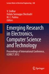 Emerging Research in Electronics, Computer Science and Technology: Proceedings of International Conference, ICERECT 2012