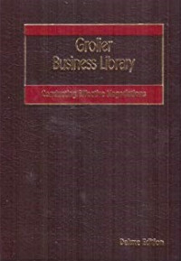 Grolier Business Library: Conducting Effective Nagotiations, Deluxe Edition