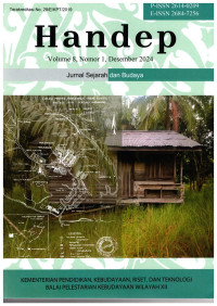 Image of Handep: Jurnal Sejarah dan Budaya Volume 8, Nomor 1, Desember 2024