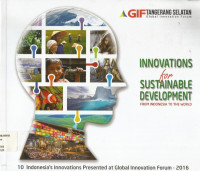 Innovations for sustainable development from Indonesian to the world